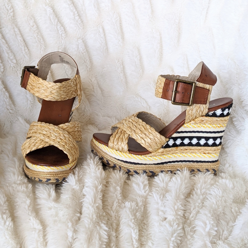 MIA Fareena Platform Wedges